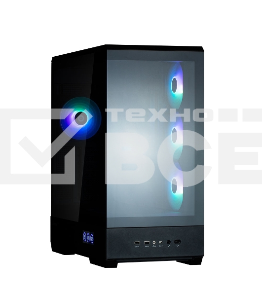 Компьютерный корпус ZALMAN P50 DS, ATX, BLACK, WINDOW, 2x3.5