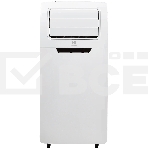 Кондиционер мобильный Electrolux Manhattan EACM-07 FM/N3 7000 BTU, 18 м², 45 дБ, охлаждение, осушение, белый, фото2