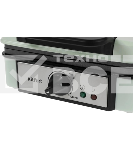 Вафельница Kitfort КТ-1693 1200Вт мятный