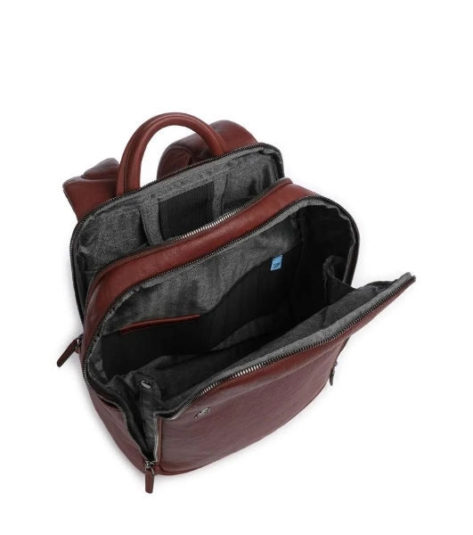 Рюкзак мужской Piquadro Black Square CA6501B3/CU, кожа, табачный