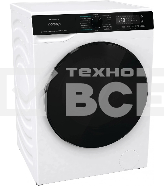 Стирально-сушильная машина Gorenje WD2PA854ADW/C белый загр. фронтальная макс.: 8 кг 1400об/мин класс: А++