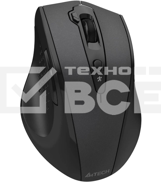 Мышь беспроводная A4Tech G7-810S Air2 черный, 2000 dpi, радиоканал, USB, кнопки - 7