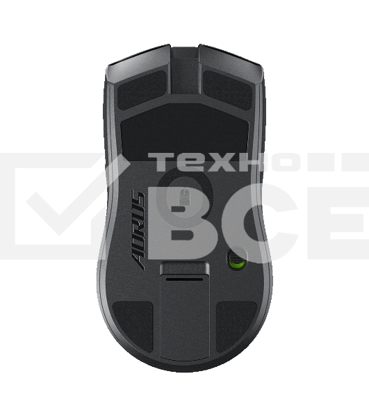 Мышь беспроводная/проводная Gigabyte GM-AORUS M6 черный, 26000 dpi, радиоканал, USB, кнопки - 8