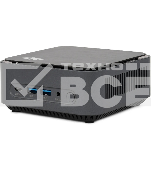 Неттоп IRU 110ALCN N200 (1) 8Gb SSD256Gb UHDG Windows 11 Professional GbitEth WiFi BT черный (2012500)