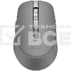 Мышь беспроводная Acer OMR310 темно-серый, 1600 dpi, радиоканал, Bluetooth, USB, кнопки - 7, фото 1