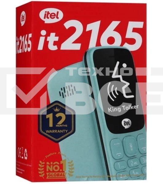 Мобильный телефон Itel it2165 голубой