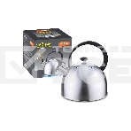 Чайник для плиты со свистком MALLONY Opera 2,5 л, матовый, из нерж стали (005179), фото3