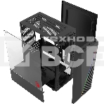 Компьютерный корпус Bloody BD-CC102F черный без БП mATX 2x120mm 2xUSB2.0 1xUSB3.0 audio bott PSU, фото2