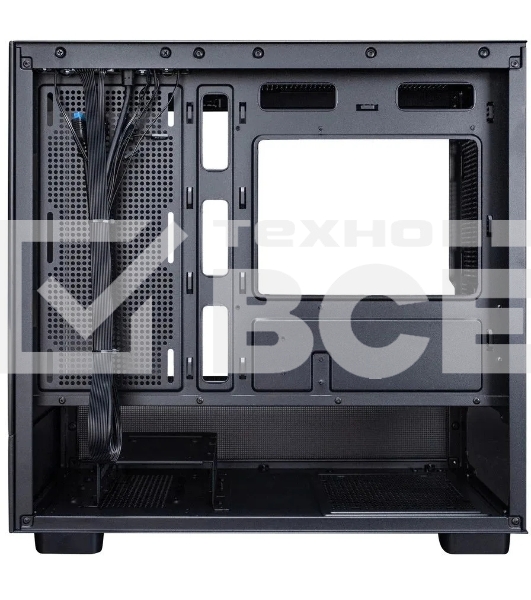 Корпус 1STPLAYER MIKU Mi5 ARGB Black / mATX / 3x120mm ARGB fans / Mi5-BK-2FC7R-1FC7