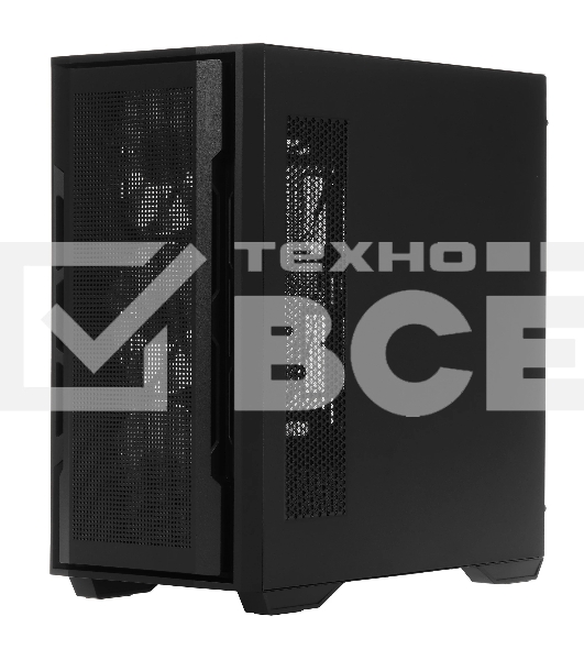 Компьютерный корпус Cougar Uniface X RGB V2 Black, 4x140мм ARGB PWM Fan, ARGB PWM Fan Hub, без БП, E-ATX