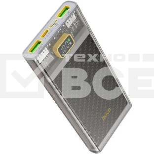 Портативный аккумулятор Hoco J103 Discovery edition 10000mAh QC/PD 22.5W 5A 2xUSB-A/USB-C серый (J103 DISCOVERY EDITION GRAY)