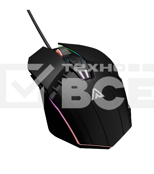 Игровой набор из проводной клавиатуры, мыши, коврика для мыши и наушников ABR KM707+M01D10
