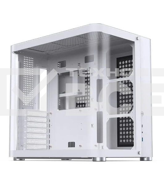 Корпус без блока питания JONSBO TK-2, Midi-Tower, TG, no fans, 1xUSB-A 3.2 + 1xUSB-C 3.2, ATX, mATX, mITX White