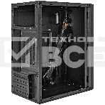 Компьютерный корпус Minitower ExeGate BAA-308U2-UNS350 (mATX, БП UNS350 с вент. 12см, 1хUSB/2хUSB 3.0, HD Audio, черный), фото2