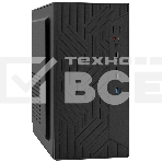 Компьютерный корпус Minitower ExeGate BAA-303U-UNS500 (mATX, БП UNS500 с вент. 12см, 2хUSB+1хUSB 3.0, HD Audio, черный), фото 1
