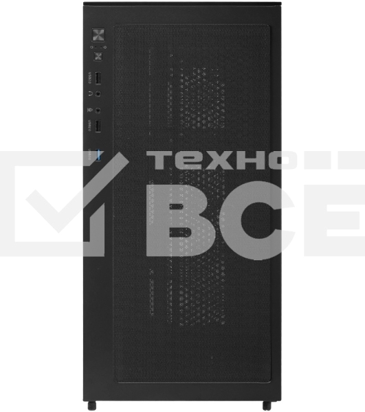 Компьютерный корпус Ocypus Gamma C72 BK ATX/win/black/no PSU/Tempered Glass