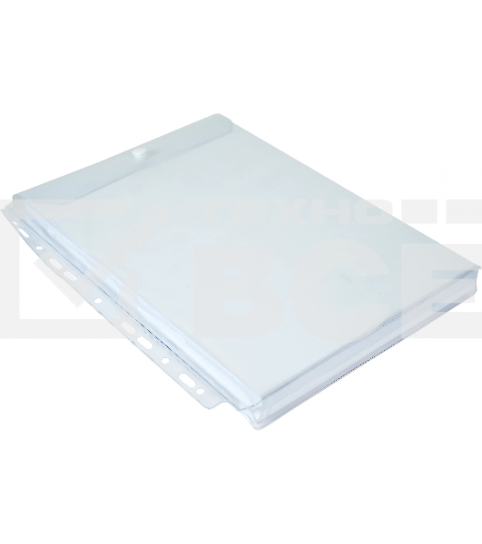 Папка-вкладыш Silwerhof Daily клапан с кнопойс расширением A4 вертикальный пвх 180мкм (упак.:5шт)