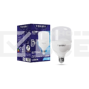 Лампа светодиодная TOKOV ELECTRIC 40Вт HP 6500К Е40/Е27 176-264В