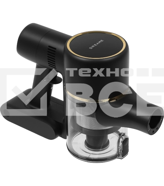 Пылесос вертикальный Dreame Cordless Vacuum Cleaner R10 Pro черный, питание от аккумулятора, 150 Вт, уборка сухая, пылесборник 0.6 л