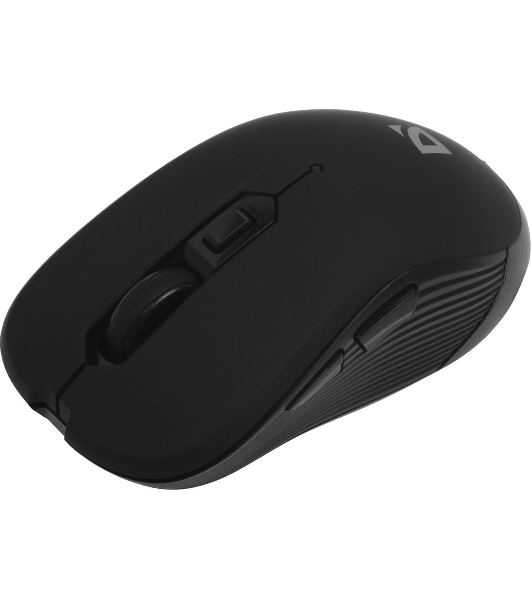 Мышь беспроводная Defender Gassa MM-105 черный, 1600 dpi, радиоканал, USB, кнопки - 6