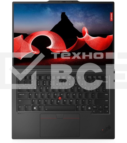 Ноутбук Lenovo ThinkPad X1 Carbon Gen12/14'/OLED/Intel Core Ultra 7 155H/32Gb/1Tb/Intel Arc Graphics/Windows 11 Pro/черный/1.12kg
