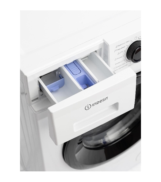 Стиральная машина Indesit ILS3 61291 B белый/черный, загрузка фронтальная 6 кг, 1200 об/мин., класс: A
