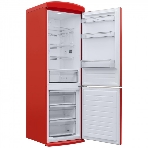 Холодильник Schaub Lorenz SLU S339R3 красный двухкамерный 230/94л морозилка снизу, No Frost, фото6