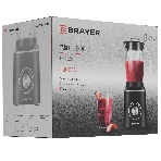 Блендер стационарный Brayer BR1209 черный, 1000 Вт, плавная регулировка, фото2