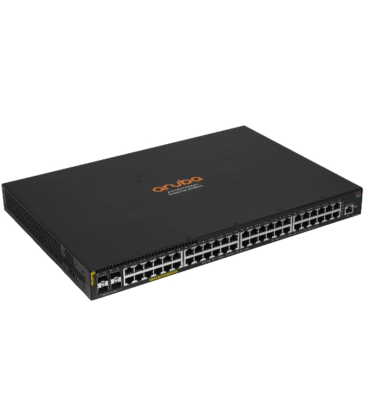 Коммутатор HPE Aruba 2930F 48G 4SFP+, 48×1 Гбит/с + 4×10 Гбит/с SFP+, управляемый
