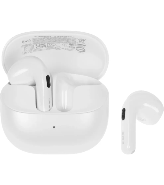 Гарнитура вкладыши Xiaomi Buds 6 белый беспроводные bluetooth в ушной раковине (BHR08OGGL)