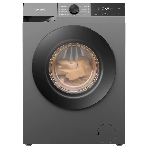 Стирально-сушильная машина Gorenje WDG2P1174A3D2S/C, отдельностоящая, ВхШхГ 845х595х590 мм, загрузка 11/7 кг, 15 программ, 1400 об/мин, цифровой дисплей, поворотное/сенсорное управление, отсрочка старта, пар, функция Aqua JetWash, AquaStop, мотор Inverter Power Drive, энергоэффективность А, цвет серый, фото 1