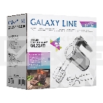 Миксер электрический Galaxy Line GL 2240, серый, ручной, 450 Вт, 5 скоростей + режим «ТУРБО», фото2