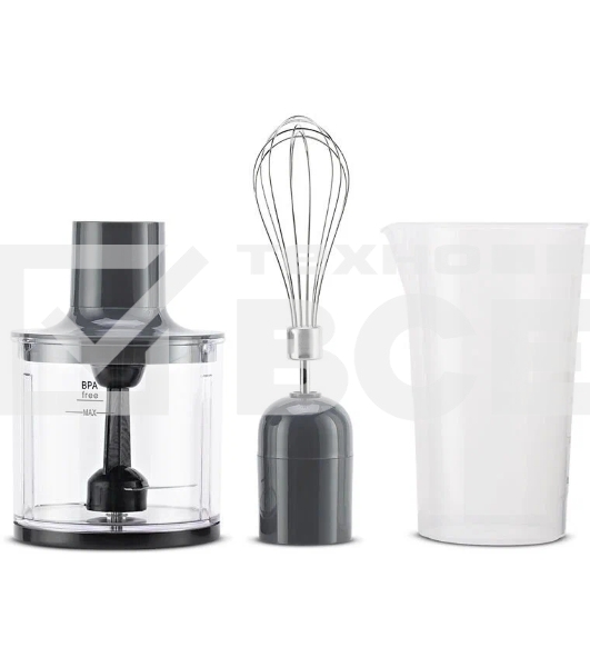 Блендер погружной Vitek VT-8526 (MC) Мощность 800 Вт. 1 скорость.Чаша измельчителя объемом 450 мл.