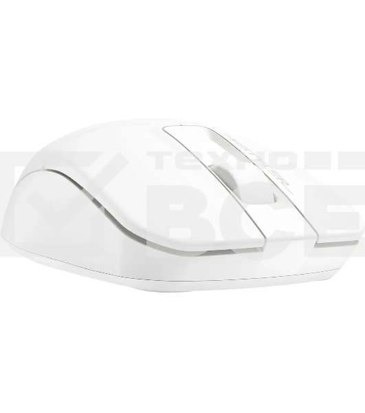 Мышь беспроводная A4Tech Fstyler FB12S белый, 1200 dpi, радиоканал, Bluetooth, USB, кнопки - 2