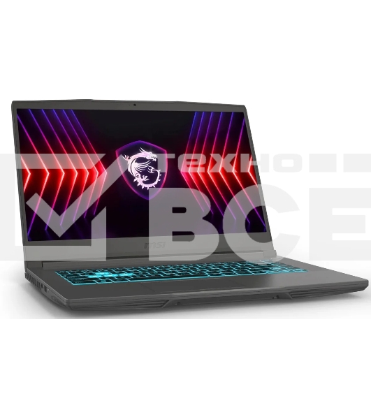 Ноутбук MSI Thin 15 B12UCX-1415AU Core i5 12450H 16Gb SSD512Gb NVIDIA GeForce RTX 2050 4Gb 15.6