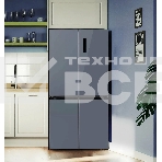 Холодильник LEX LCD450GbGID синий четырехкамерный 288/129л морозилка снизу, фото4