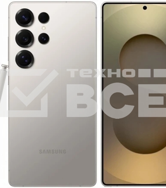 Смартфон Samsung Galaxy S25 Ultra 12/256Gb, серый титан