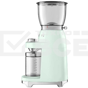 Кофемолка SMEG CGF01PGEU , пастельный зеленый