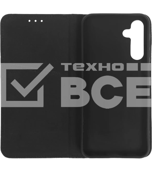Чехол (клип-кейс) BoraSCO для Samsung Galaxy A25 Microfiber Case черный