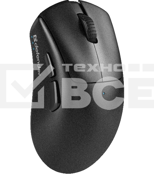 Мышь беспроводная Defender Delata GM-082 черный, 12000 dpi, радиоканал, Bluetooth, USB, кнопки - 6