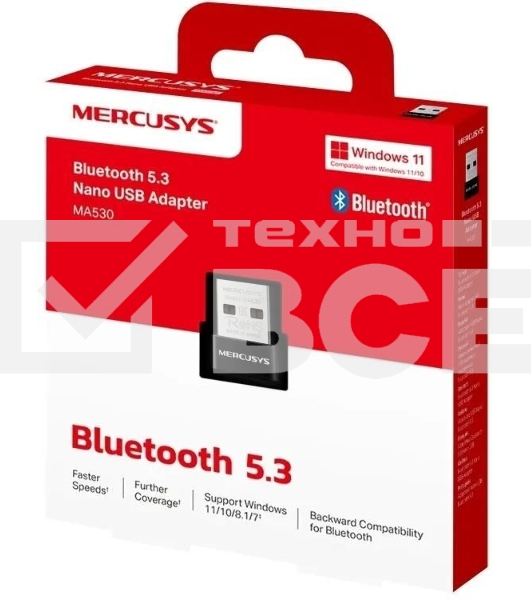 Адаптер Bluetooth Nano USB Mercusys MA530