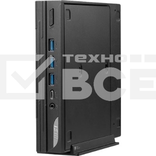 Мини ПК MSI Pro DP10 13M-045BRU i5 1340P (1.9) Iris Xe без ОС 2.5xGbitEth WiFi BT 120W черный (936-B0A611-045)