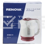 Чайник электрический Renova KT17P-01R Пластик, фото4