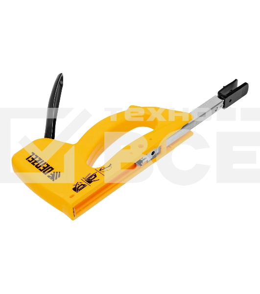 Степлер пластиковый Denzel скобы в комплекте, тип 53, 6-10 мм