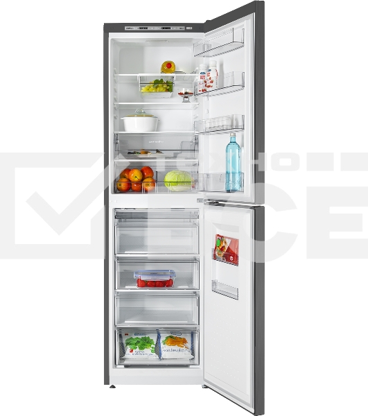 Холодильник Atlant ХМ 6625-159 черный двухкамерный 205/159л морозилка снизу