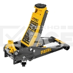 Домкрат гидравлический подкатной Denzel 3 т, 75-500 мм, быстрый подъем, низкий подхват, проф. 51250, фото 1