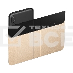 Чехол-книжка универсальный для смартфонов OLMIO р.M, 5.0''-5.5'', (150x73x20мм), золотой, фото3