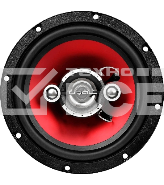 Колонки автомобильные Ural DDB AS-D1741 190Вт 16см (6.5дюйм) (ком.:2кол.) коаксиальные четырехполосные