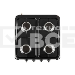 Плита настольная газовая Energy EN-004B чёрный, 6,4 кВт, газовая горелка, конфорки - 4, эмалированная сталь, поворотные переключатели, фото6