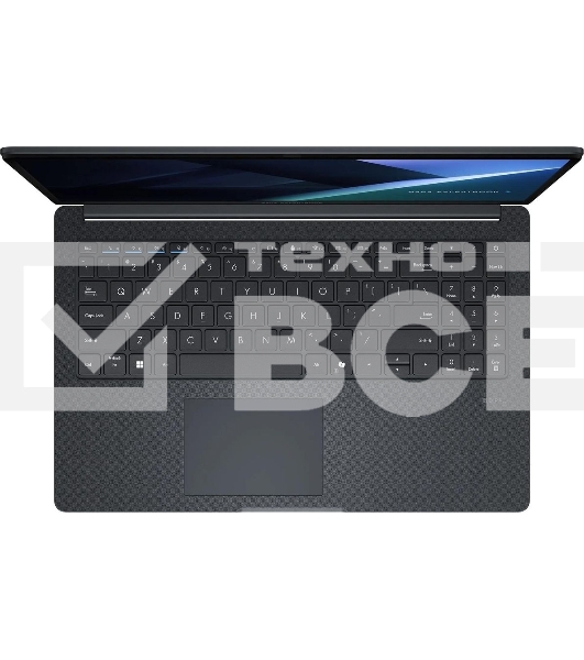 Ноутбук ASUS B1503CVA-S74861/15.6'/IPS/Intel Core 3 100U/16384Mb/512Gb SSD/Intel UHD Graphics/Windows 11 Pro/серый/1.64kg